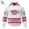 NEW] Personalized NHL Washington Capitals In Classic Style With Paisley! IN OCTOBER WE WEAR PINK BREAST CANCER Hoodie