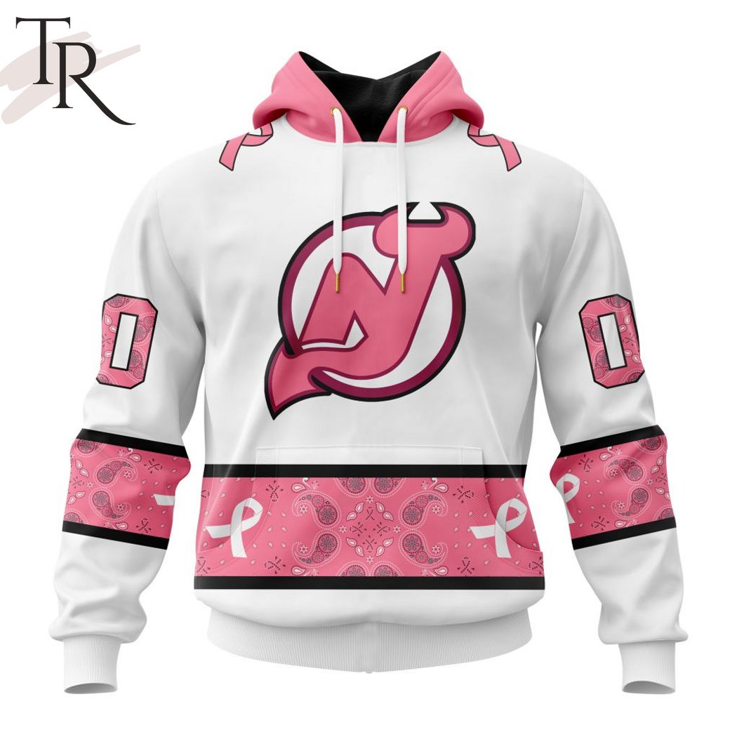 Custom New Jersey Devils Unisex With Retro Concepts Sweatshirt NHL