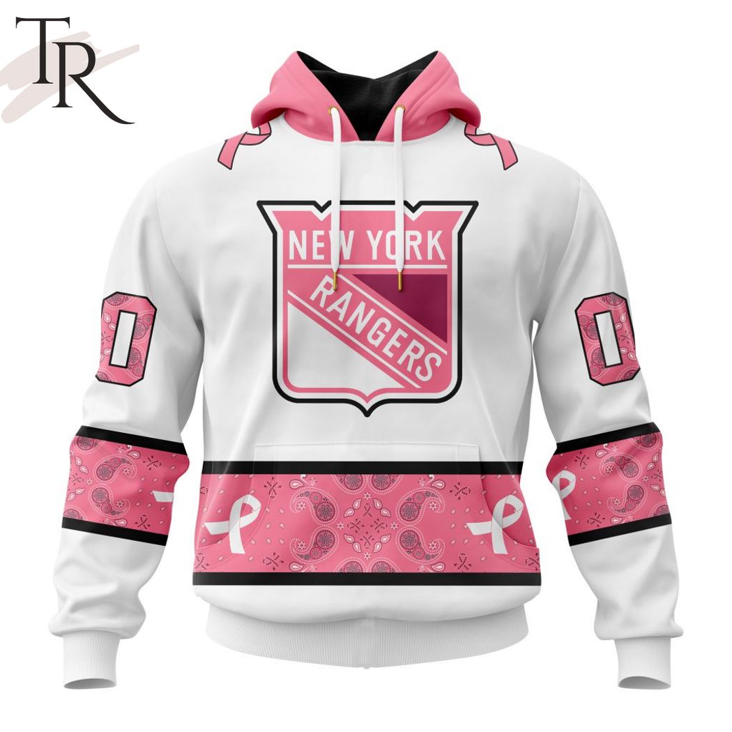 Pink new york clearance rangers jersey