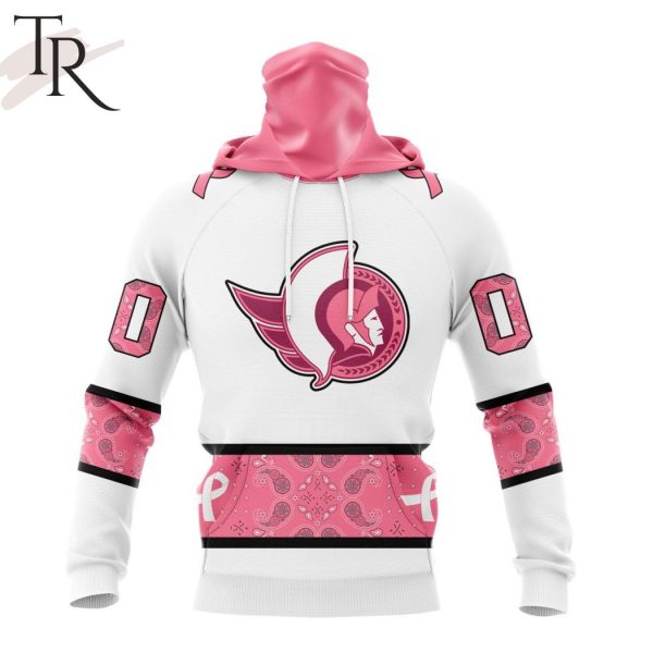 NEW] Personalized NHL Ottawa Senators In Classic Style With Paisley! IN OCTOBER WE WEAR PINK BREAST CANCER Hoodie