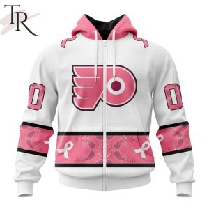 NEW] Personalized NHL Philadelphia Flyers In Classic Style With Paisley! IN OCTOBER WE WEAR PINK BREAST CANCER Hoodie