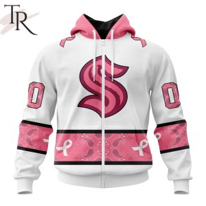 NEW] Personalized NHL Seattle Kraken In Classic Style With Paisley! IN OCTOBER WE WEAR PINK BREAST CANCER Hoodie