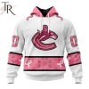 NEW] Personalized NHL Toronto Maple Leafs In Classic Style With Paisley! IN OCTOBER WE WEAR PINK BREAST CANCER Hoodie