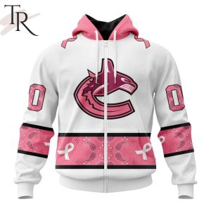 Pink canucks jersey store women's