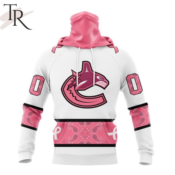 NEW] Personalized NHL Vancouver Canucks In Classic Style With Paisley! IN OCTOBER WE WEAR PINK BREAST CANCER Hoodie