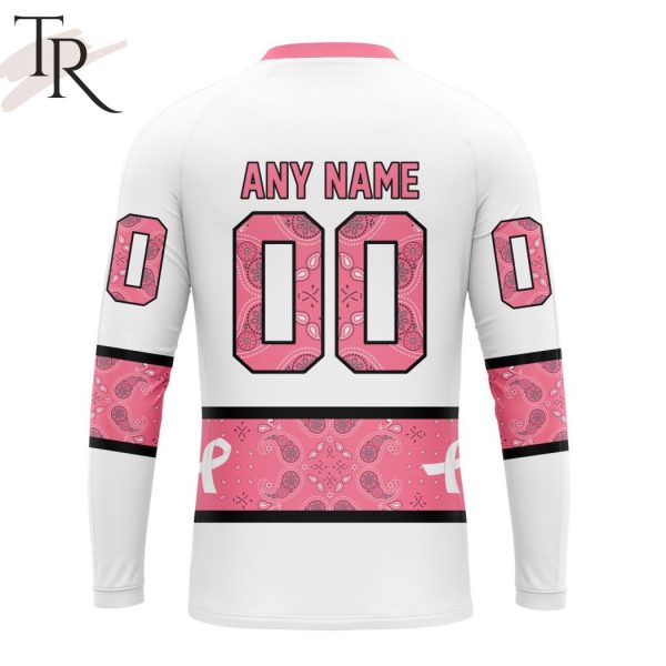 NEW] Personalized NHL Washington Capitals In Classic Style With Paisley! IN OCTOBER WE WEAR PINK BREAST CANCER Hoodie