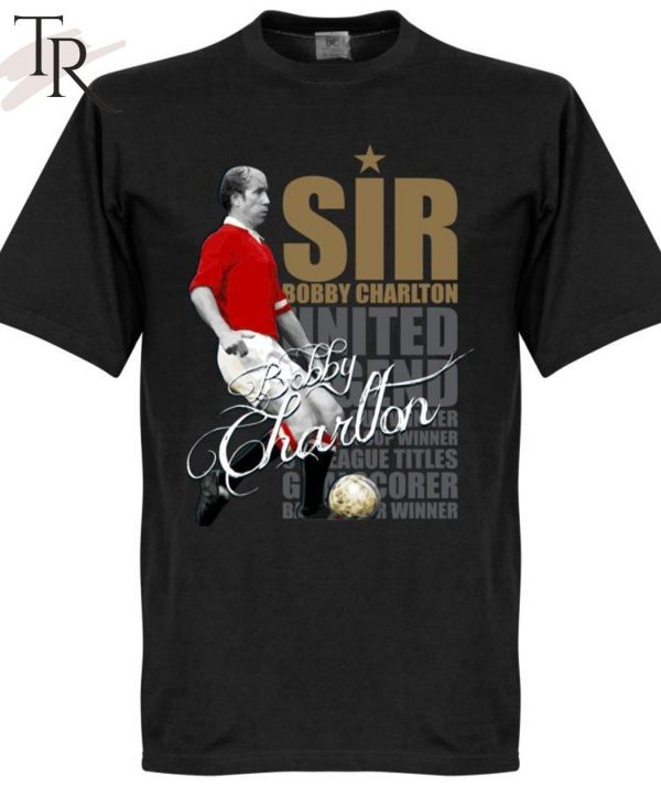 Sir Bobby Charlton United Legends T-Shirt