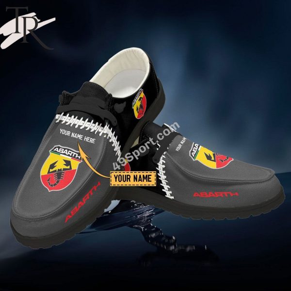 Abarth Custom Name Hey Dude Shoes