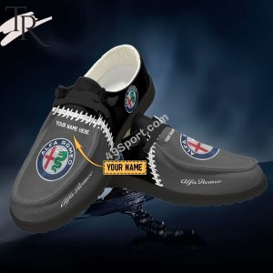 Alfa Romeo Custom Name Hey Dude Shoes