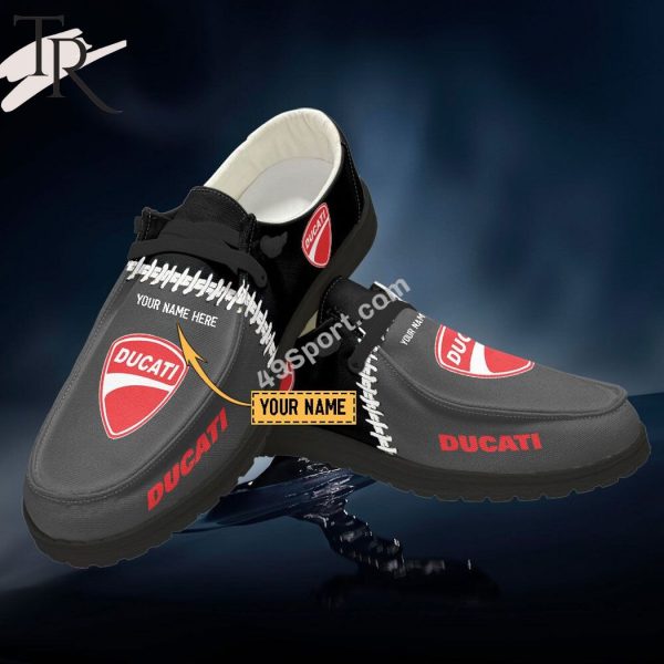 Ducati Custom Name Hey Dude Shoes