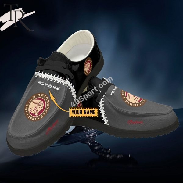 Indian Motorcycles Custom Name Hey Dude Shoes