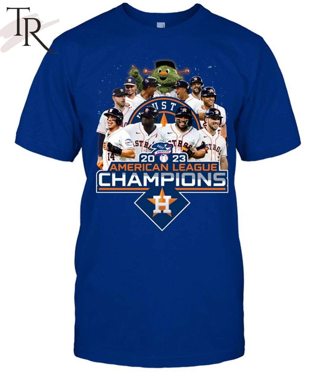 Houston Astros American League Champions 2022 Signatures T-shirt