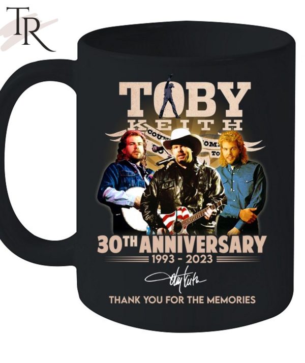 Toby Keith 30th Anniversary 1993 - 2023 Thank You For The Memories