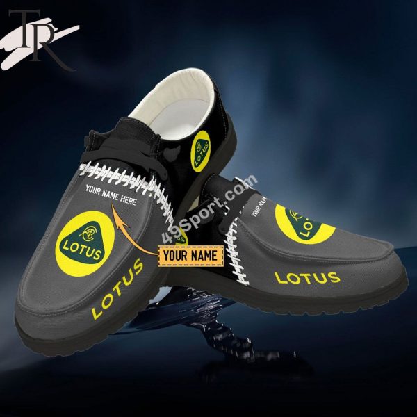 Lotus Custom Name Hey Dude Shoes