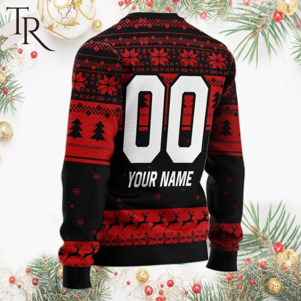 Personalized EPL Bournemouth Grinch Ugly Sweater All Over Print For Fan – Limited Edition