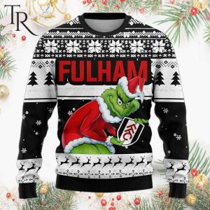 Personalized EPL Fulham Grinch Ugly Sweater All Over Print For Fan – Limited Edition