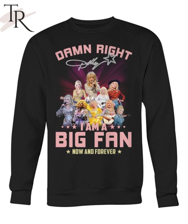 Damn Right Dolly I Am A Big Fan Now And Forever T-Shirt