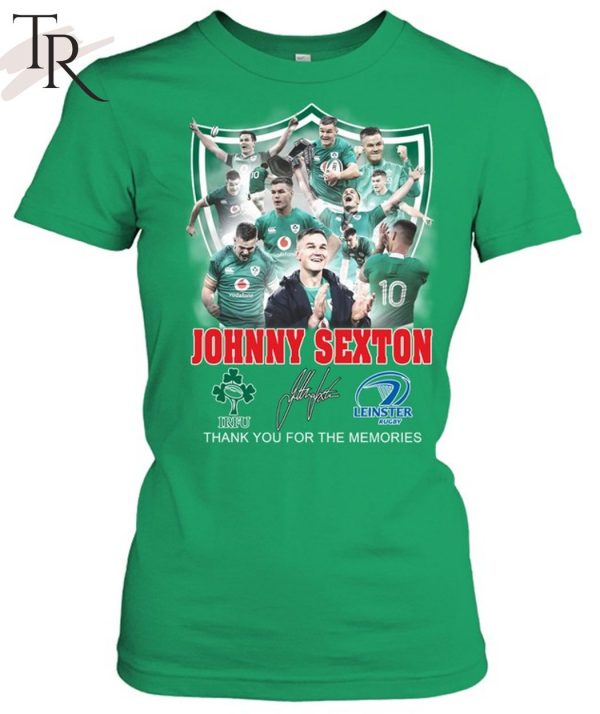 Johnny Sexton Thank You For The Memories T-Shirt