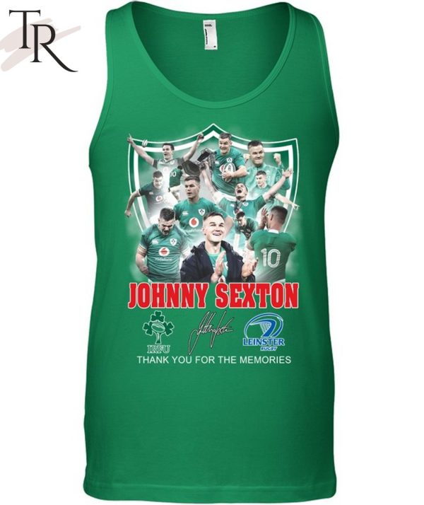 Johnny Sexton Thank You For The Memories T-Shirt