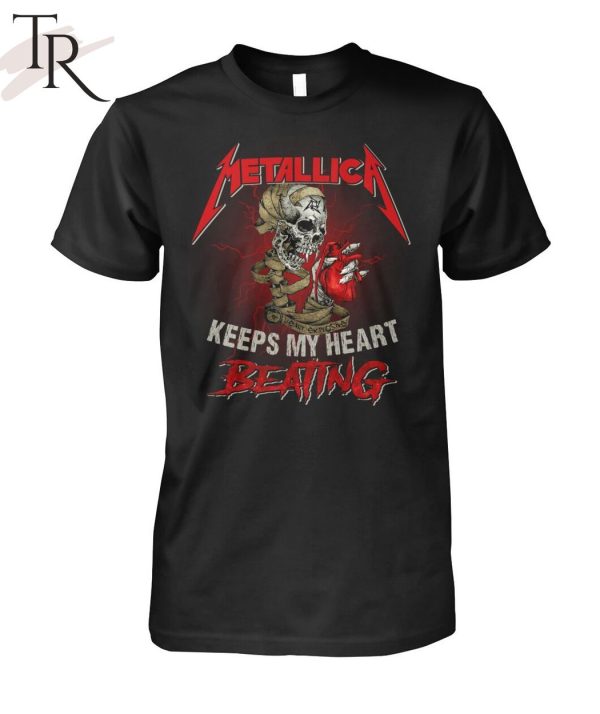 Metallica Keeps My Heart Beating T-Shirt