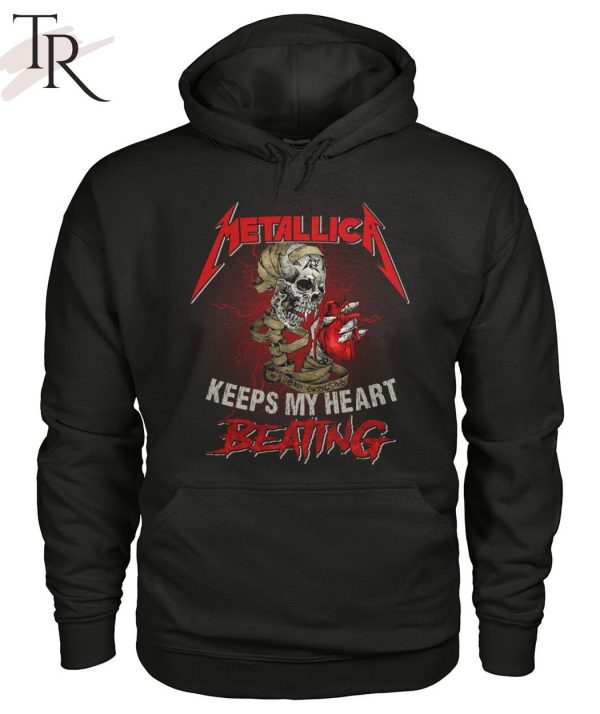 Metallica Keeps My Heart Beating T-Shirt