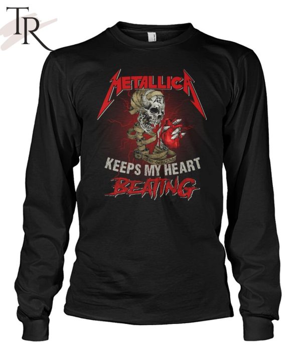 Metallica Keeps My Heart Beating T-Shirt