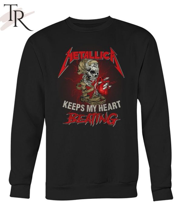 Metallica Keeps My Heart Beating T-Shirt