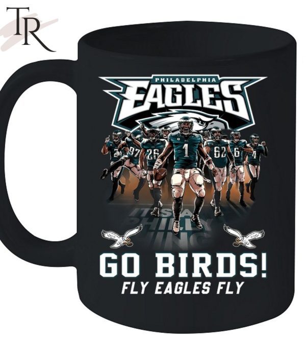 Philadelphia Eagles Go Birds Fly Eagles Fly T-Shirt