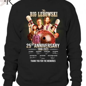 The Big Lebowski 25th Anniversary 1998 – 2023 Thank You For The Memories T-Shirt