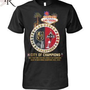 To Fabulous Las Vegas Nevada Las Vegas ACES Champions Knight City Of Champions T-Shirt