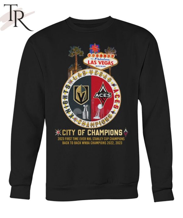 To Fabulous Las Vegas Nevada Las Vegas ACES Champions Knight City Of Champions T-Shirt