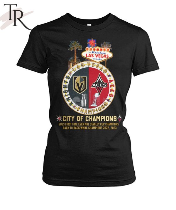 To Fabulous Las Vegas Nevada Las Vegas ACES Champions Knight City Of Champions T-Shirt