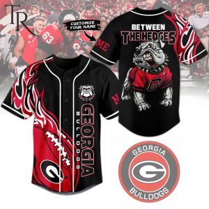 Georgia Bulldogs BaseBall Jersey Custom Number And Name