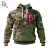 MLB Chicago Cubs Special Camo Design For Veterans Day Hoodie