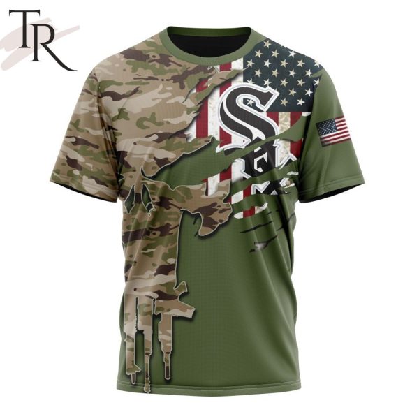 MLB Chicago White Sox Special Camo Design For Veterans Day Hoodie