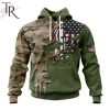 MLB Detroit Tigers Special Camo Design For Veterans Day Hoodie