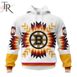 Personalized NHL Boston Bruins Special Design With Native Pattern Hoodie