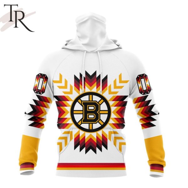 Personalized NHL Boston Bruins Special Design With Native Pattern Hoodie