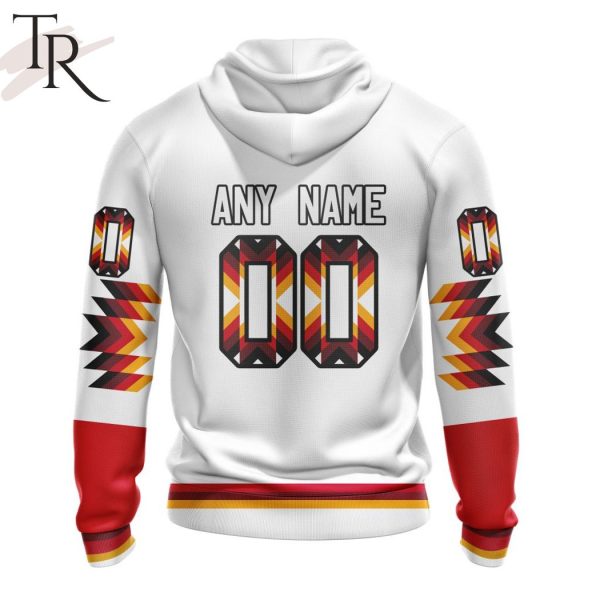 Personalized NHL Calgary Flames Special Design With Native Pattern Hoodie