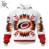 Personalized NHL Calgary Flames Special Design With Native Pattern Hoodie