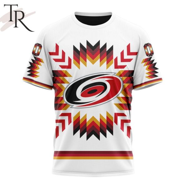 Personalized NHL Carolina Hurricanes Special Design With Native Pattern Hoodie