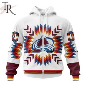 Personalized NHL Colorado Avalanche Special Design With Native Pattern Hoodie