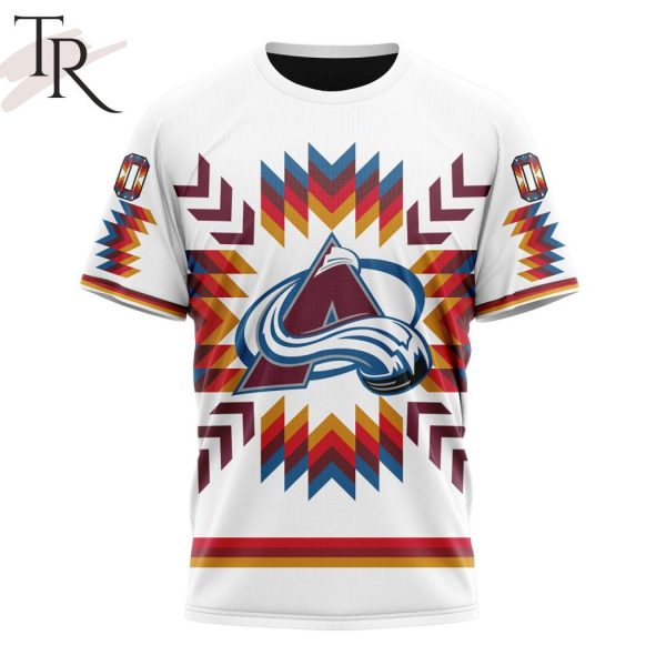 Personalized NHL Colorado Avalanche Special Design With Native Pattern Hoodie