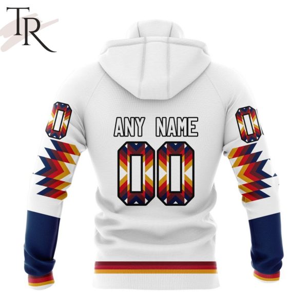 Personalized NHL Columbus Blue Jackets Special Design With Native Pattern Hoodie