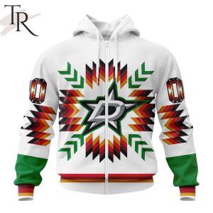 Personalized NHL Dallas Stars Special Design With Native Pattern Hoodie
