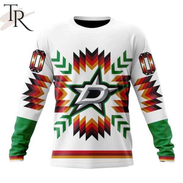 Personalized NHL Dallas Stars Special Design With Native Pattern Hoodie