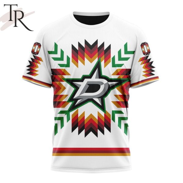 Personalized NHL Dallas Stars Special Design With Native Pattern Hoodie