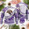 NFL New Orleans Saints Mascot Woolen Christmas Full Print Sweater