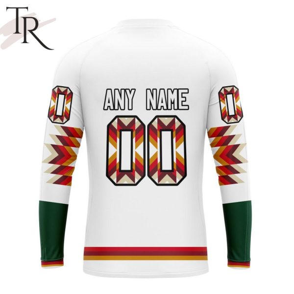 Personalized NHL Minnesota Wild Special Design With Native Pattern Hoodie