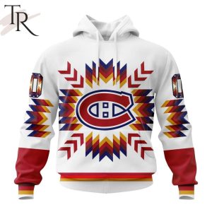 Personalized NHL Montreal Canadiens Special Design With Native Pattern Hoodie